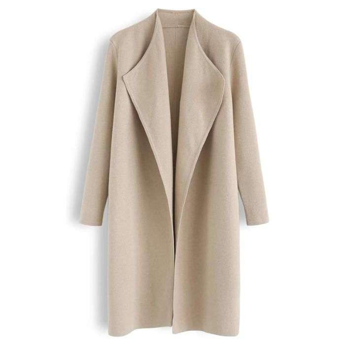 CHICWISH Women's Classy Coat Cardigan