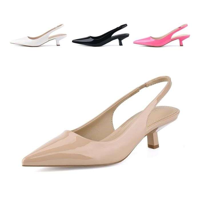 ENN ARDOR Womens Kitten Heels