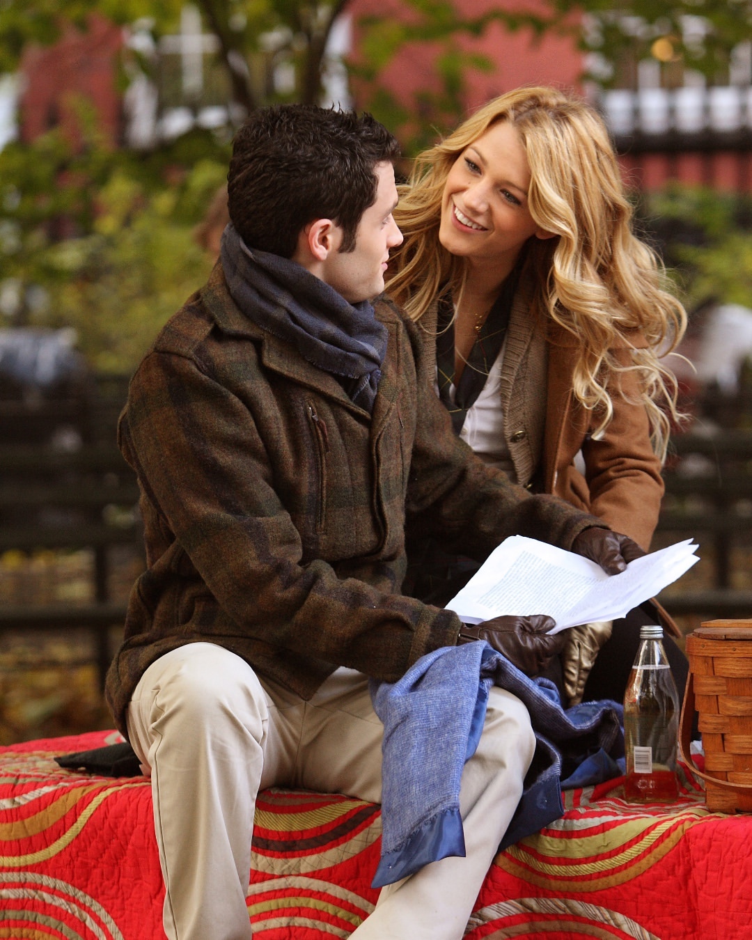 Dan and Serena in 'Gossip Girl'