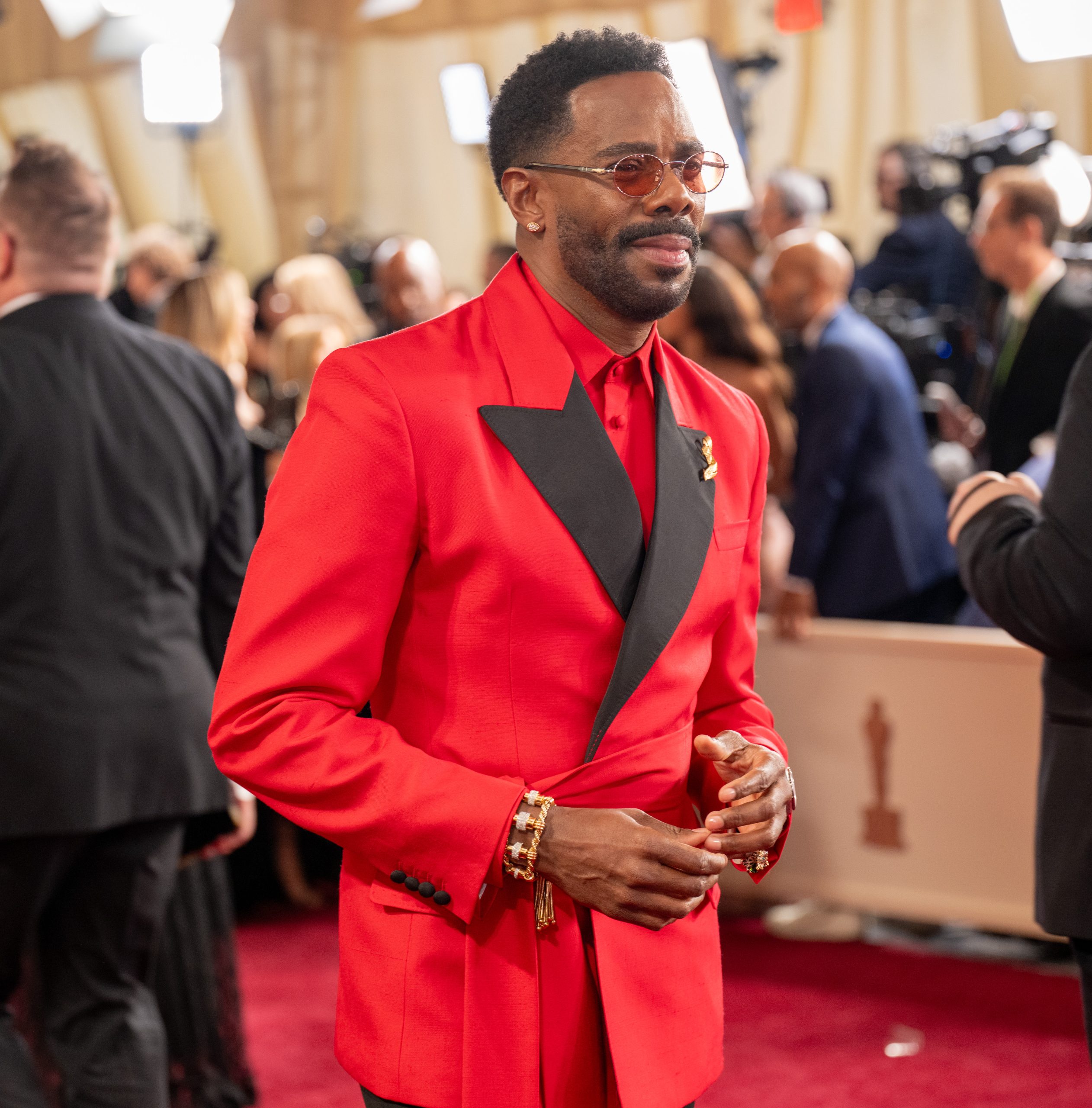 Colman Domingo arrives on the red carpet of the 97th Oscars® at the Dolby® Theatre at Ovation Hollywood on Sunday, March 2, 2025.