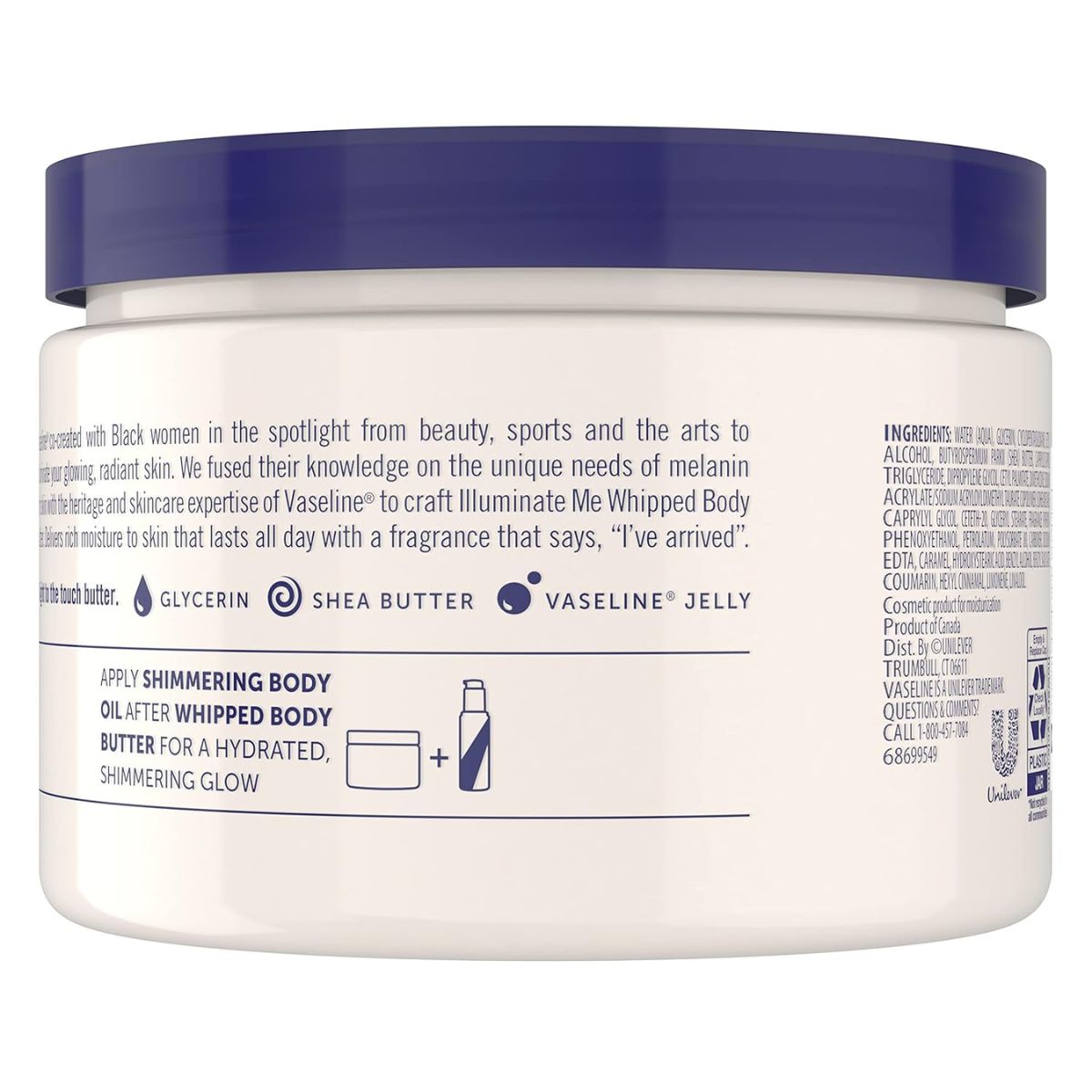Vaseline Shea Butter Whipped Body Butter 2
