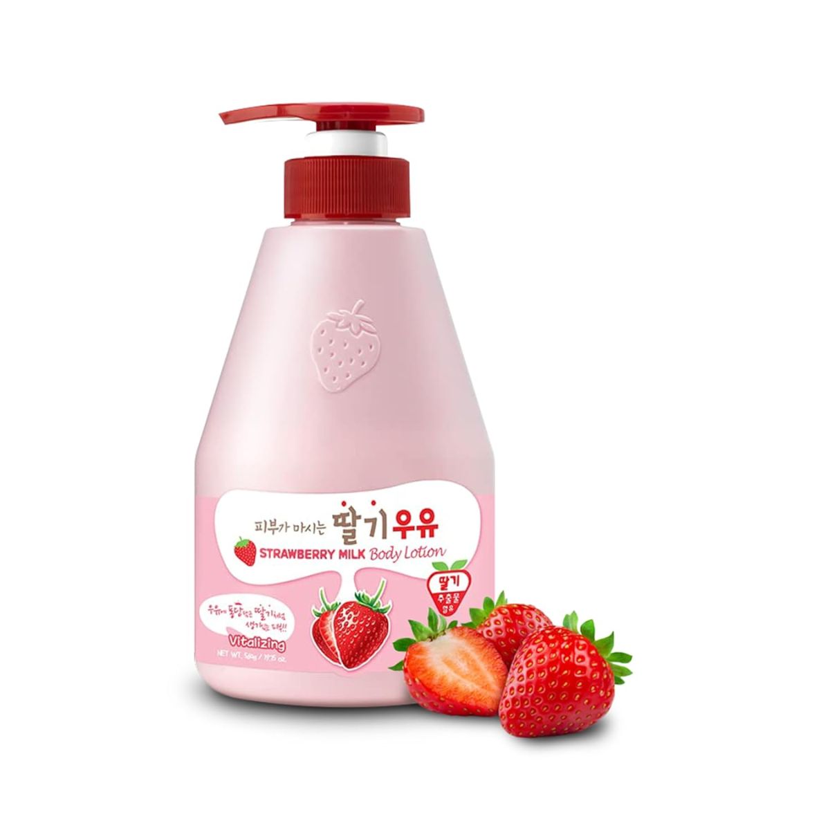 WELCOS KWAILNARA Strawberry Milk Body Lotion 1